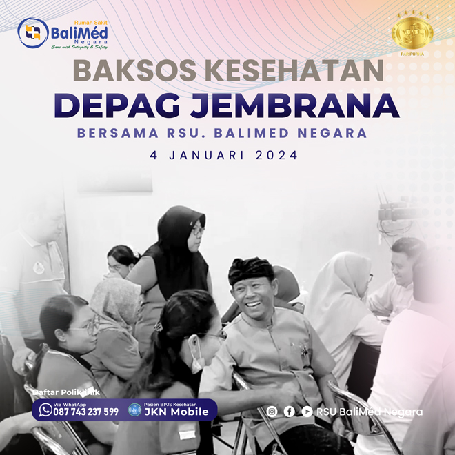 Baksos Kesehatan Bersama Departemen Agama Kabupaten Jembrana